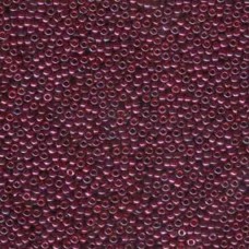 Bulk Bag Cranberry Gold Luster -0313, Miyuki 11/0, 250gr Bag