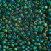 Frost Green Rainbow, Miyuki 11/0 Seed Beads, Colour 0146FR, 250 Grams Frost Green Rainbow, Miyuki 11/0 Seed Beads, Colour 0146FR, 250 Grams