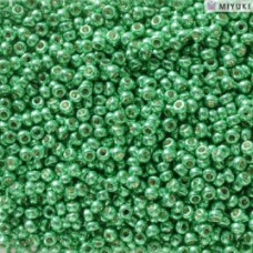 Duracoat Galvanised Dark Mint Miyuki 11/0 Seed Beads, Colour 5105, 100g Wholesal...