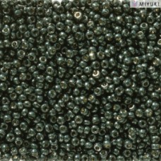 Duracoat Galvanised Black Moss Miyuki 11/0 Seed Beads, Colour 5107, 100g Wholesa...