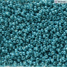 Duracoat Galvanised Capri Blue Miyuki 11/0 Seed Beads, Colour 5113, 100g Wholesa...