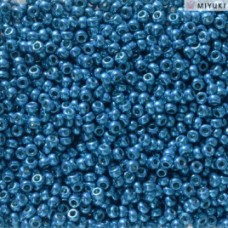 Duracoat Galvanised Dark Capri Blue Miyuki 11/0 Seed Beads, Colour 5114, 100g Wh...