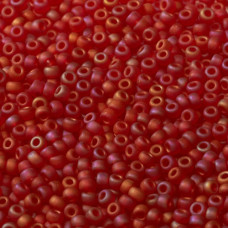 Light Red AB Matte, Miyuki 11/0 Seed Beads, Colour 0140FR, 250 Grams