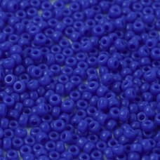 Miyuki Size 11 Seed Beads, Blue Opaque, Colour 0417, 250g Wholesale Pack