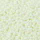 Opaque Eggshell Ceylon Miyuki 11/0 seed beads, Colour 0421,  250g Wholesale pack