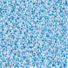 Miyuki Size 11 Seed Beads, Opaque Light Blue Luster, Colour 0433, 250g wholesale...