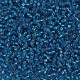 Capri Blue Silver Lined, Miyuki 11/0 Seed Beads, Colour 0025, 250 Grams