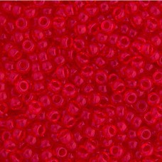 Transparent Semi Matte Red Orange, Miyuki 11/0 Seed Beads, Colour 0140SF, 250 Gr...