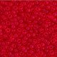 Transparent Semi Matte Red Orange, Miyuki 11/0 Seed Beads, Colour 0140SF, 250 Grams