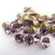 Preciosa Machine-Cut Chaton, PP24, 3.0-3.2mm, Gold Foiled Light Amethyst, pack of 144pcs