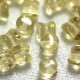 Bulk Bag Pellet Beads Light Topaz, 4x6mm,600 pieces