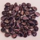 Jet Aubergine Lustre Pip Beads, Bulk Bag - 300pcs