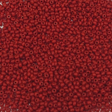 Medium Dark Red Opaque, Size 11/0, 22g