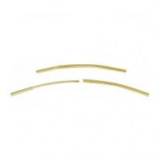 Beadalon Crimp / Friction Clasps, Gold, Pack of 6