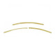 Beadalon Crimp / Friction Clasps, Gold, Pack of 6