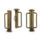21.5mm Slide Bar Clasp, Antique Brass Plated