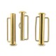 26.5mm Slide Bar Clasp, Gold Plated