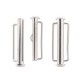 31.5mm Slide Bar Clasp, Silver Plated