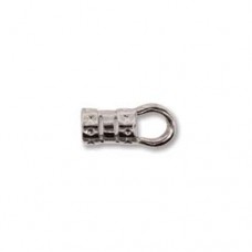 5.4mm Crimp End with 3mm entry hole, pack of 4pcs