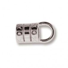 7.5mm Crimp End with 5mm entry hole, pack of 2pcs