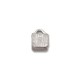 5 mm Nickel Plated flat crimp end, pack of 12 pcs (not for use when in prolonged contact wit the skin)