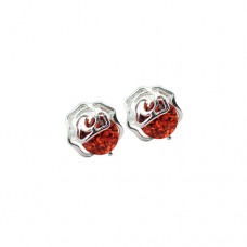 *Tarnished* Beadalon 351B-314 Stonesett Swirl Earring - Fits 7-8mm Stones