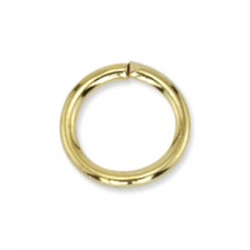 4mm Beadalon Gold Colour round jump rings,  144 Pack