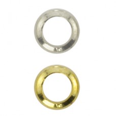 Beadalon Gold Plated Solid Ring, 4 mm pack of 144pcs 314A-167