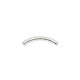 Beadalon 510B-031 Curve Metal Beads, 1.2 x 11.5mm, 144 Pcs