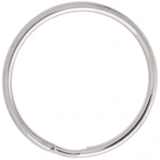 36mm Nickel Colour Split Rings, Pack of 10pcs