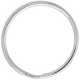 36 mm Nickel Colour Split Rings, Pack of 10pcs