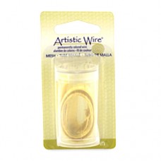 Italian  Wire Mesh, 10 mm (0.40 in), Gold Color, 0.8 meter