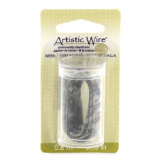 Artistic Wire Mesh, 10 mm (0.40 in), Hematite Color, 0.8 meter