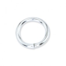 6mm Beadalon Silver Plated Beadalon Jump Rings, Pack of 144