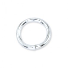 Beadalon 6mm Silver Plated Beadalon Jump Rings, Pack of 144