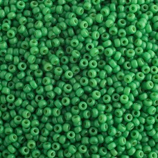 Spring Green Opaque Duracoat Miyuki seed beads size 11/0, 250g Wholesale pack, C...