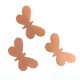 24ga Copper Butterfly, 19 x 33mm stamping blank, pack of 2