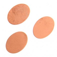24ga Copper Oval, 13 x 18mm stamping blank, Pack of 3