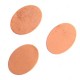 24ga Copper Oval, 13 x 18mm stamping blank, Pack of 3