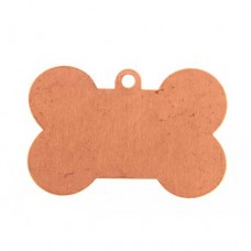 24ga Copper Dogbone, 13 x 25mm stamping blank