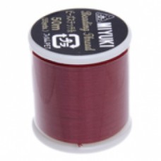 Red Miyuki Beading Thread - 50m reel