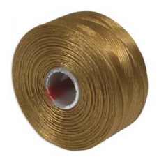 Gold S-Lon D Tex 45 beading cord