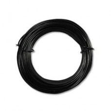 Black 18ga Aluminium Wire, 39ft (11.7m)