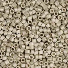 DB0335B Silver Galvanized Matte, Size 11/0 Miyuki Delica Beads, 50gm bag DB0335B Silver Galvanized Matte, Size 11/0 Miyuki Delica Beads, 50gm bag