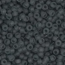 Grey Transparent Matte, Miyuki 11/0 Seed Beads, Colour 0152F, 250 Grams Grey Transparent Matte, Miyuki 11/0 Seed Beads, Colour 0152F, 250 Grams