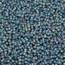 Grey Transparent AB Matte, Miyuki 11/0 Seed Beads, Colour 0152FR, 250 Grams Grey Transparent AB Matte, Miyuki 11/0 Seed Beads, Colour 0152FR, 250 Grams