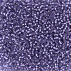 Amethyst Matte Silver Lined, Miyuki 11/0 Seed Beads, Colour 0024F, 250 Grams Amethyst Matte Silver Lined, Miyuki 11/0 Seed Beads, Colour 0024F, 250 Grams