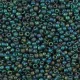 Matte Transparent Dark Emerald AB, Size 8/0, Colour 0156FR, 250gm Matte Transparent Dark Emerald AB, Size 8/0, Colour 0156FR, 250gm