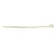Beadalon Eye Pins, 0.7x50mm, Gold Plated,72 Pieces Beadalon Eye Pins, 0.7x50mm, Gold Plated,72 Pieces