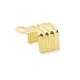Beadalon 338A-002 Fold-Over Cord Ends, 4.0mm, Gold Plated, 24 Pieces Beadalon 338A-002 Fold-Over Cord Ends, 4.0mm, Gold Plated, 24 Pieces